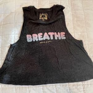 Spiritual Gangster Breathe Crop tank Small